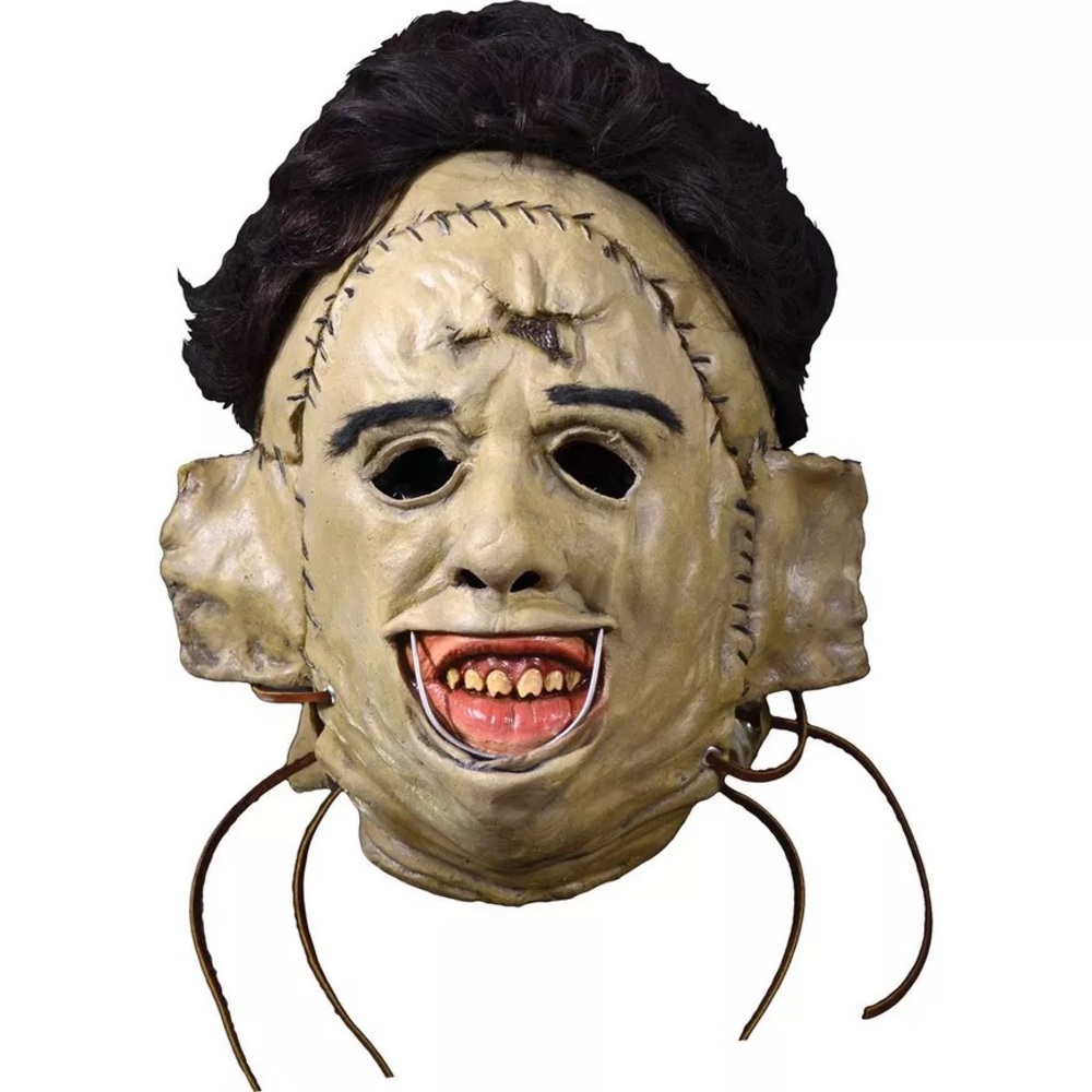 - Leather-face Killing Latex Mask - Texas Chainsaw Massacre 1974 Movie